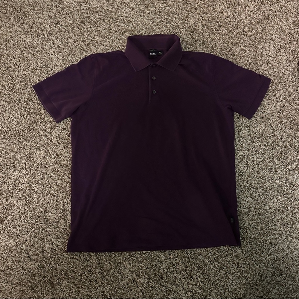 BOSS Hugo Boss lavendar polo